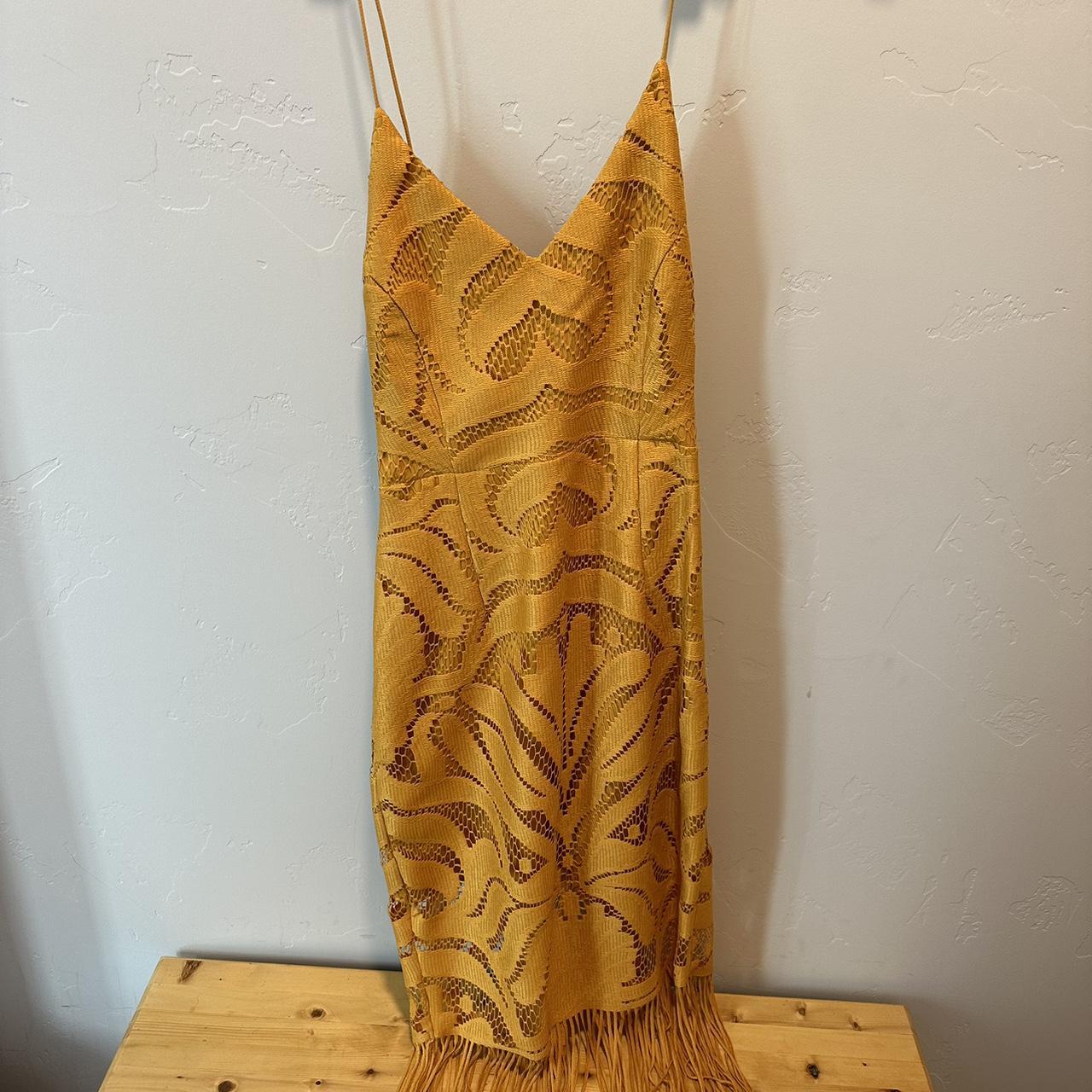 Two Sisters The Label Khaleesi Dress in Mustard NWOT Depop