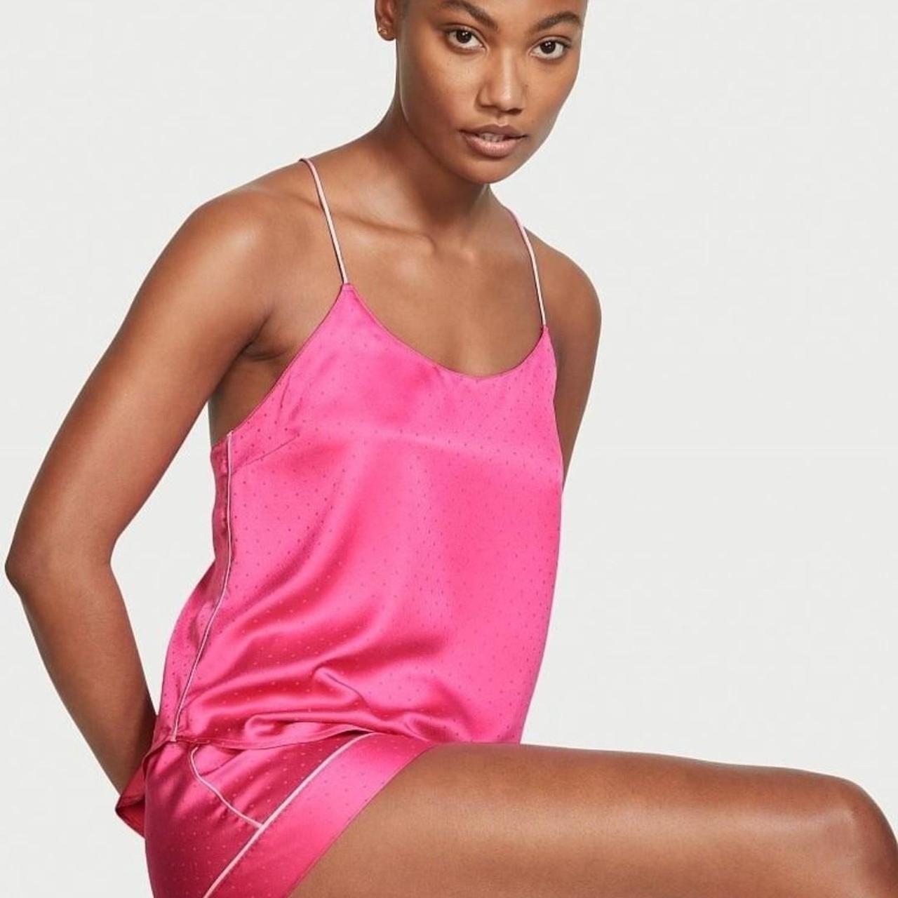 Victoria's Secret Satin Pajama Set Cami Depop