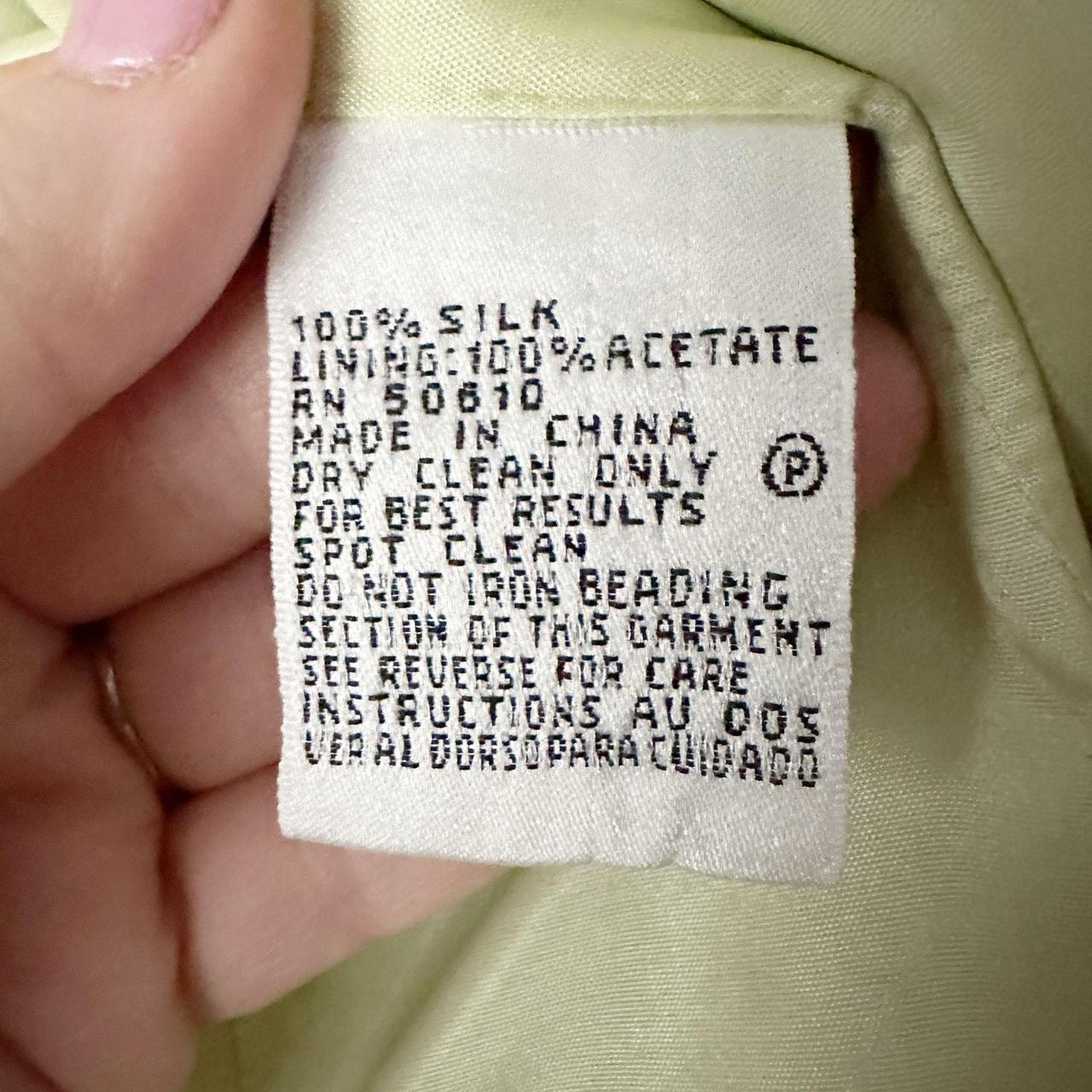 Albert Nipon Women's Jacket - Green/Black - 8 – V… - image 8