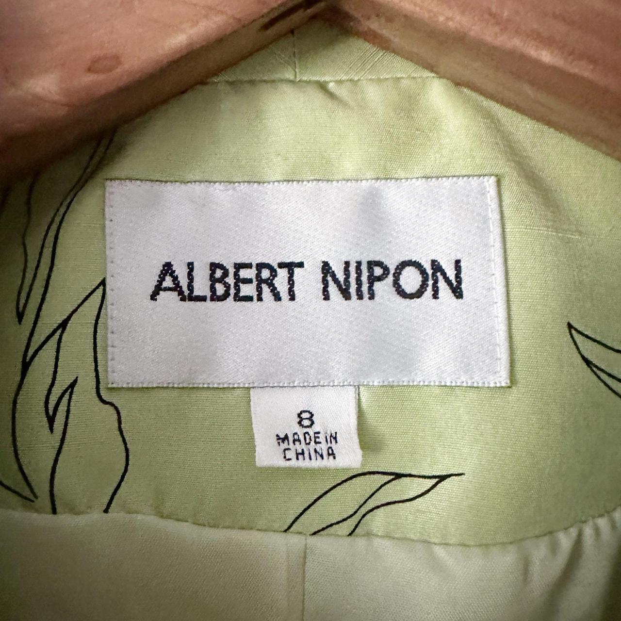 Albert Nipon Women's Jacket - Green/Black - 8 – V… - image 5