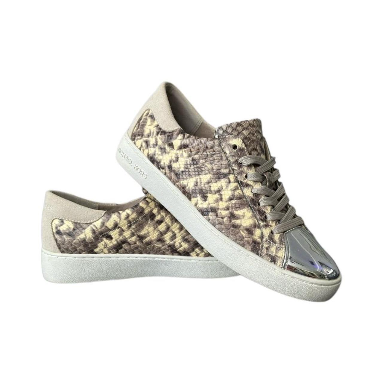 Michael kors snakeskin sneakers on sale