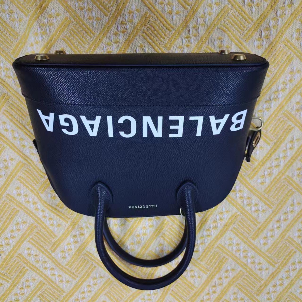 Like new black white Balenciaga Small Depop