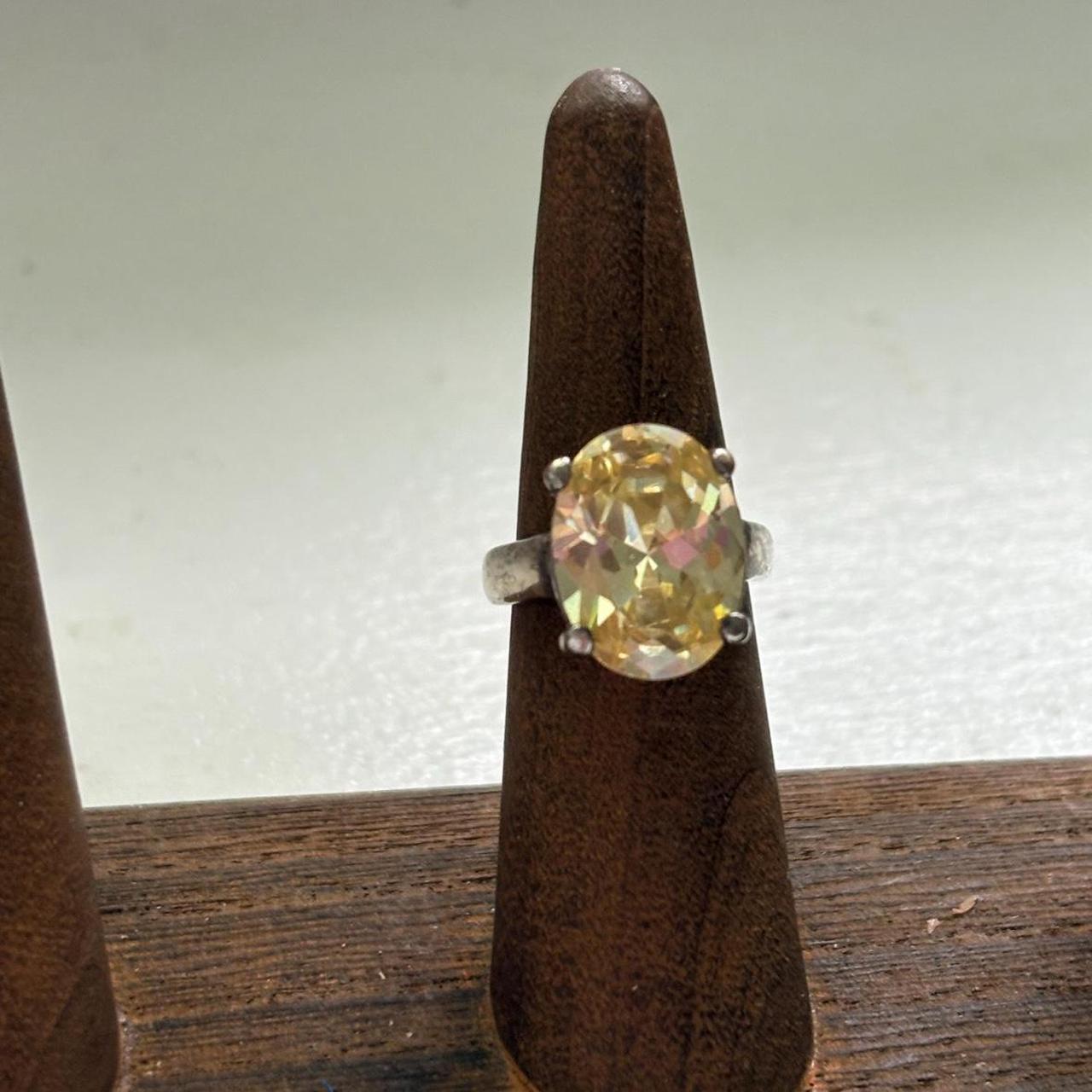 Women's Ring - Silver/Multi – #Antique silver rin… - image 2