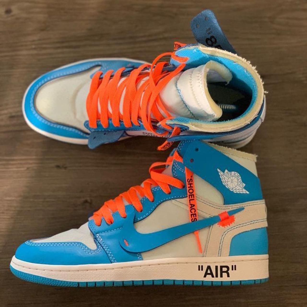 off white jordan 1 orange laces