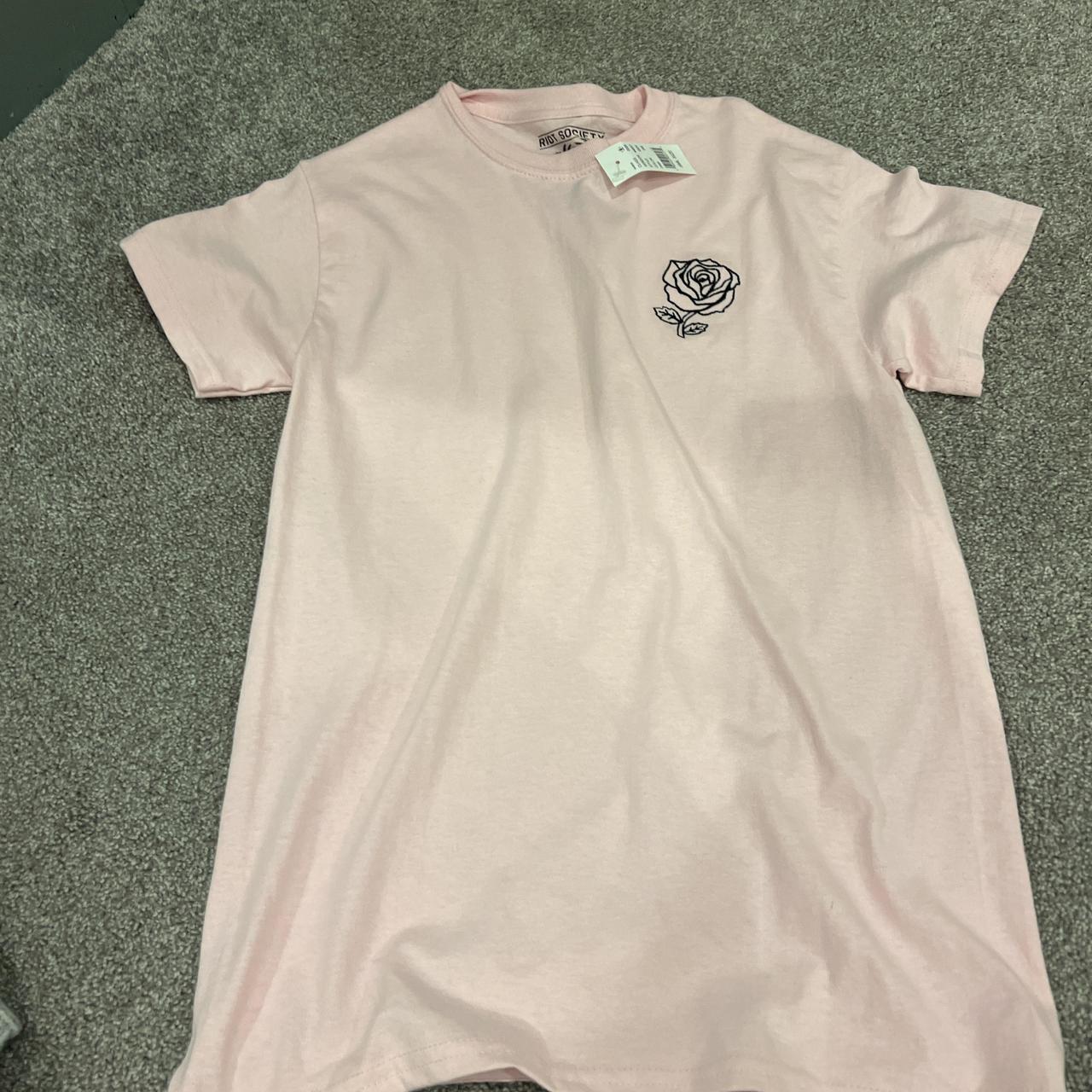 Depop Pacsun Rose Shirt White Champion Hoodie Pacsun Top