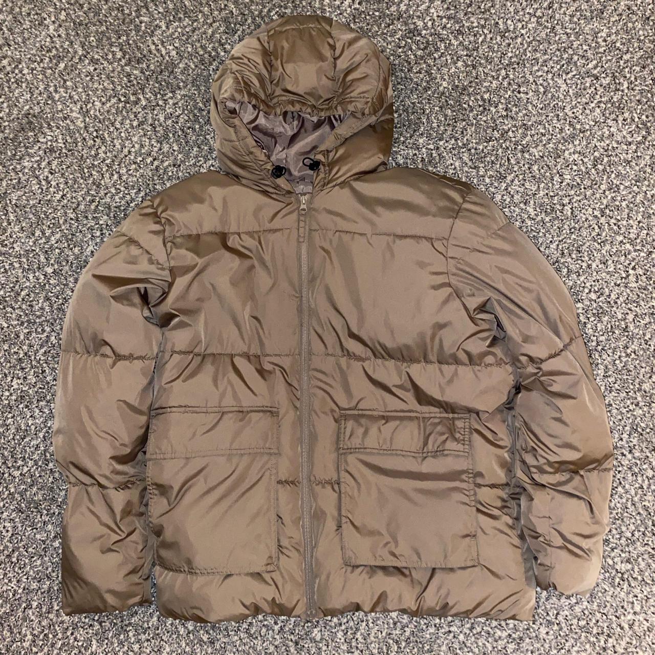 Old Navy Men's Puffer Jacket - Brown/Khaki - L – … - image 1