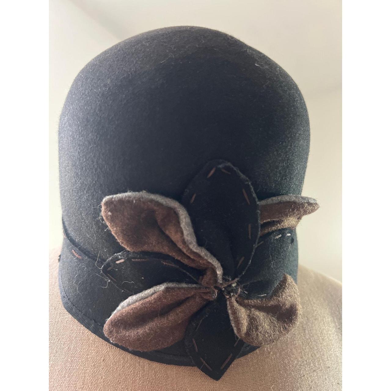 Scala Women's Hat - Black/Brown – Retro scala woo… - image 3