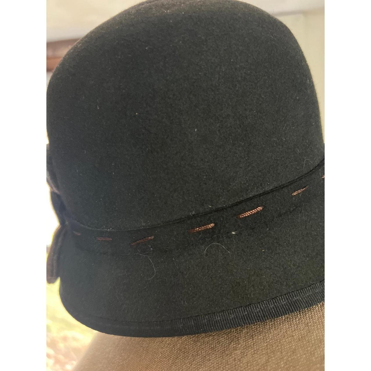 Scala Women's Hat - Black/Brown – Retro scala woo… - image 4