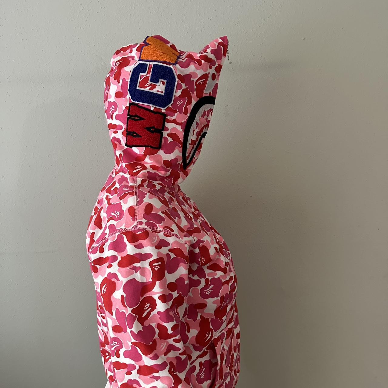 トップス BAPE ABC CAMO DUBLE SHARK HOODIE PINK L s-l400.jpg