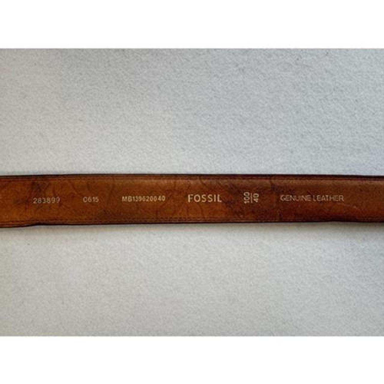 Fossil Men's Belt - Brown – Fossil Belt Men Size … - image 3