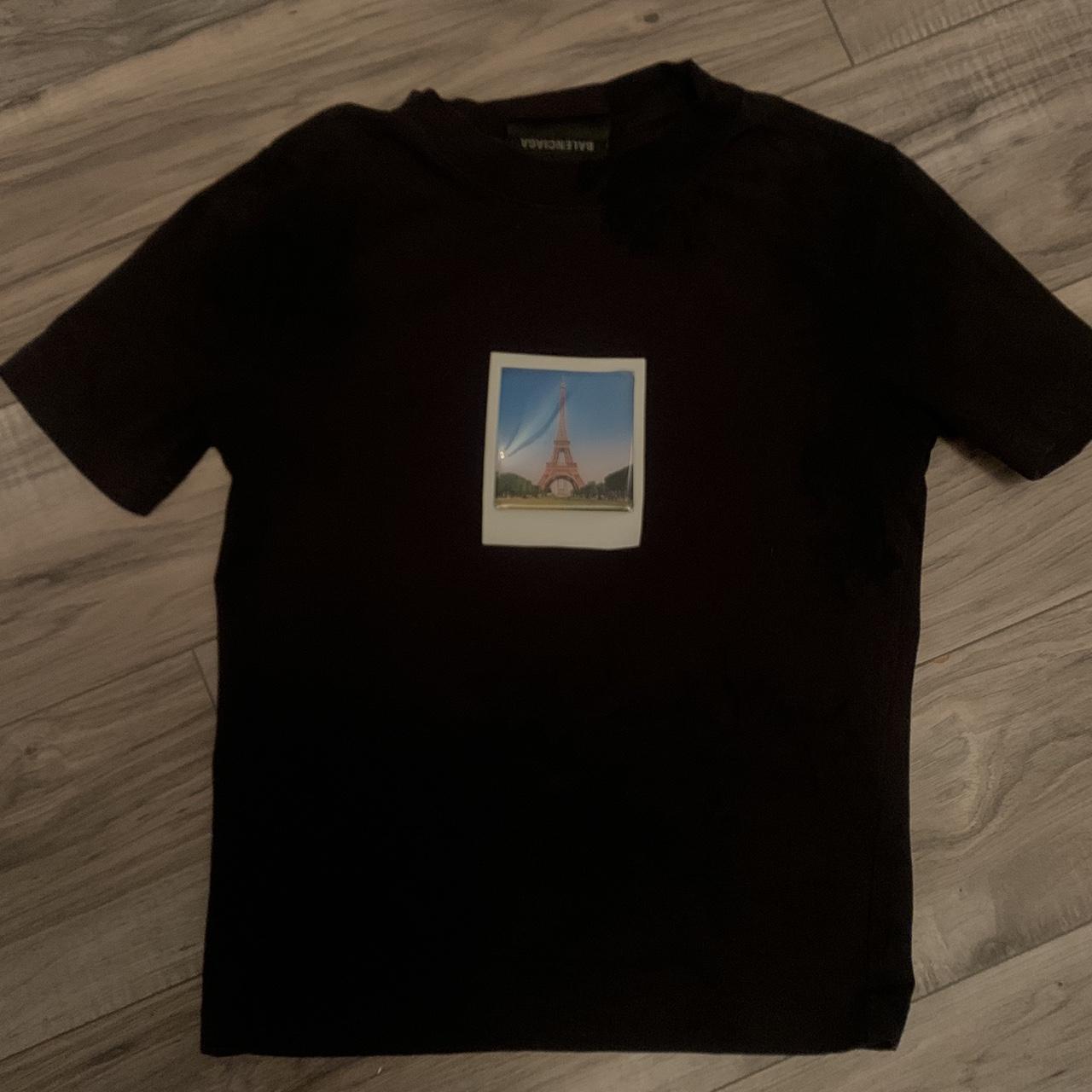 Balenciaga Paris Polaroid Shirt size m fits tight. | Depop