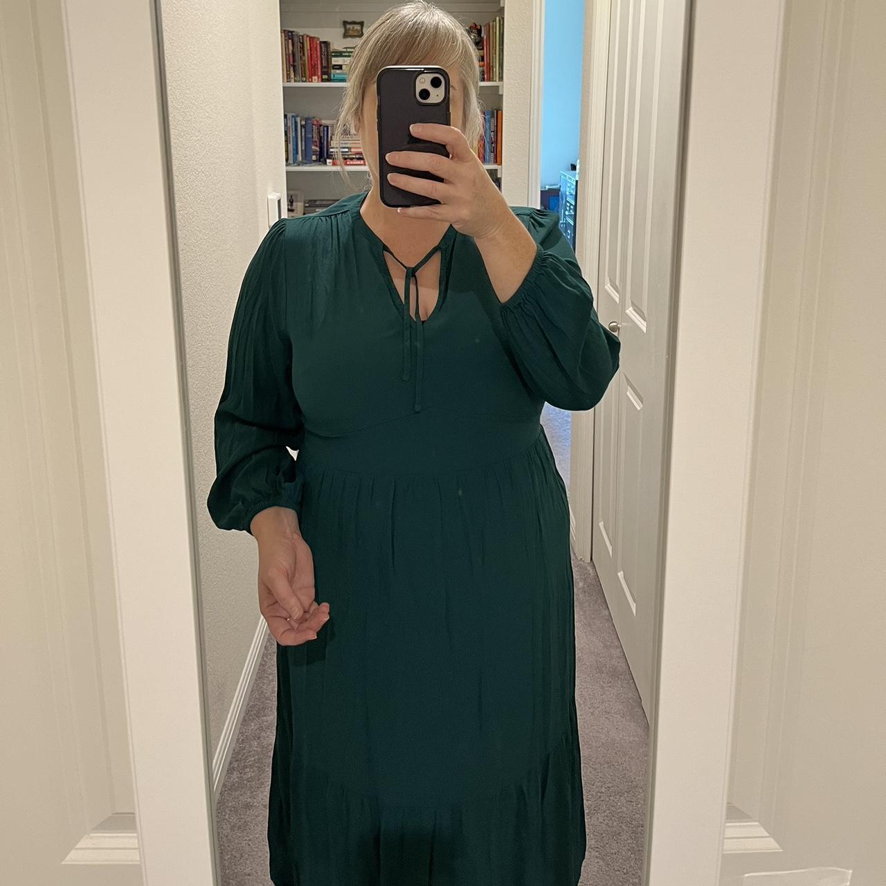 Old navy green dress hotsell