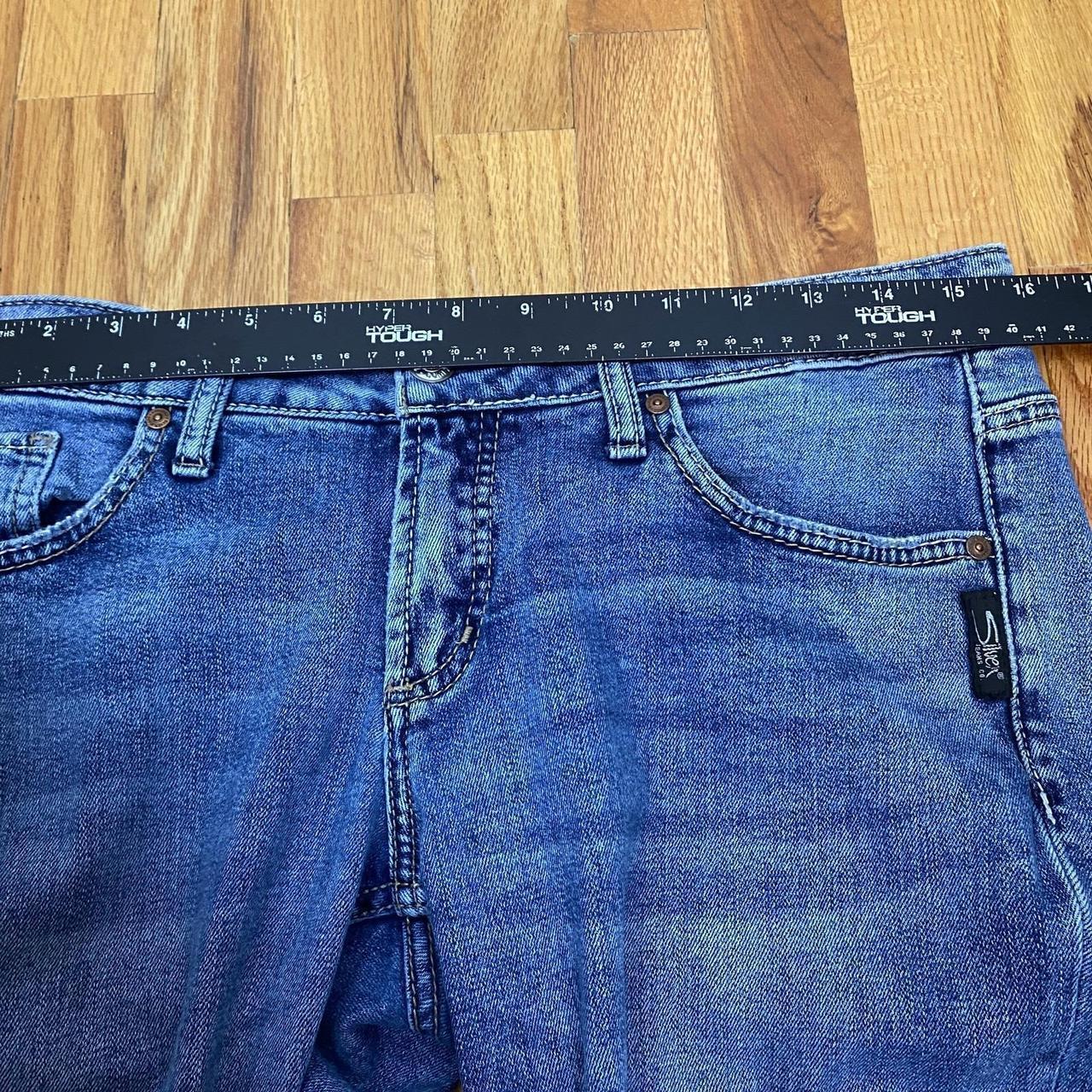 Silver Jeans Co. Women's Distressed Jeans - Blue … - image 6