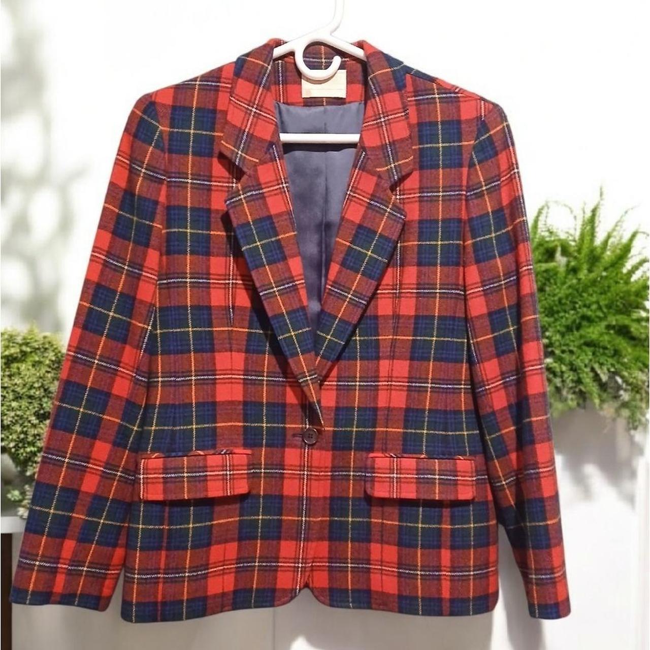 Pendleton Women's Jacket - Red/Blue - 10 – Pendle… - image 1