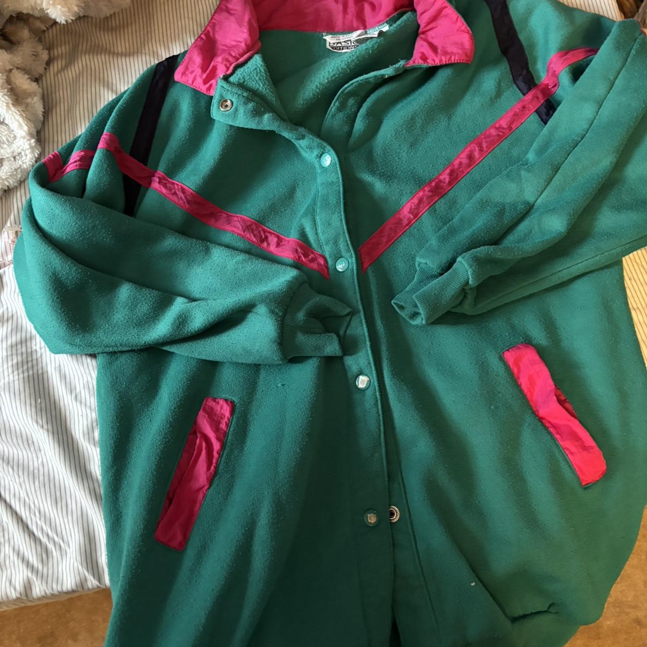 Basic Editions Women's Jacket - Multi/Green - M –… - image 3