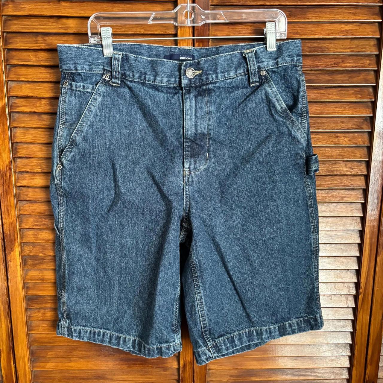 Basic Editions Men's Shorts - Blue - 34" – Basic … - image 1