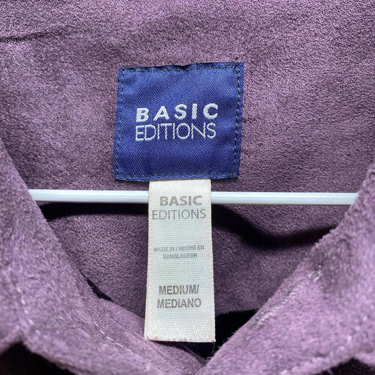 Basic Editions Men's Shirt - Purple - M – Basic E… - image 3