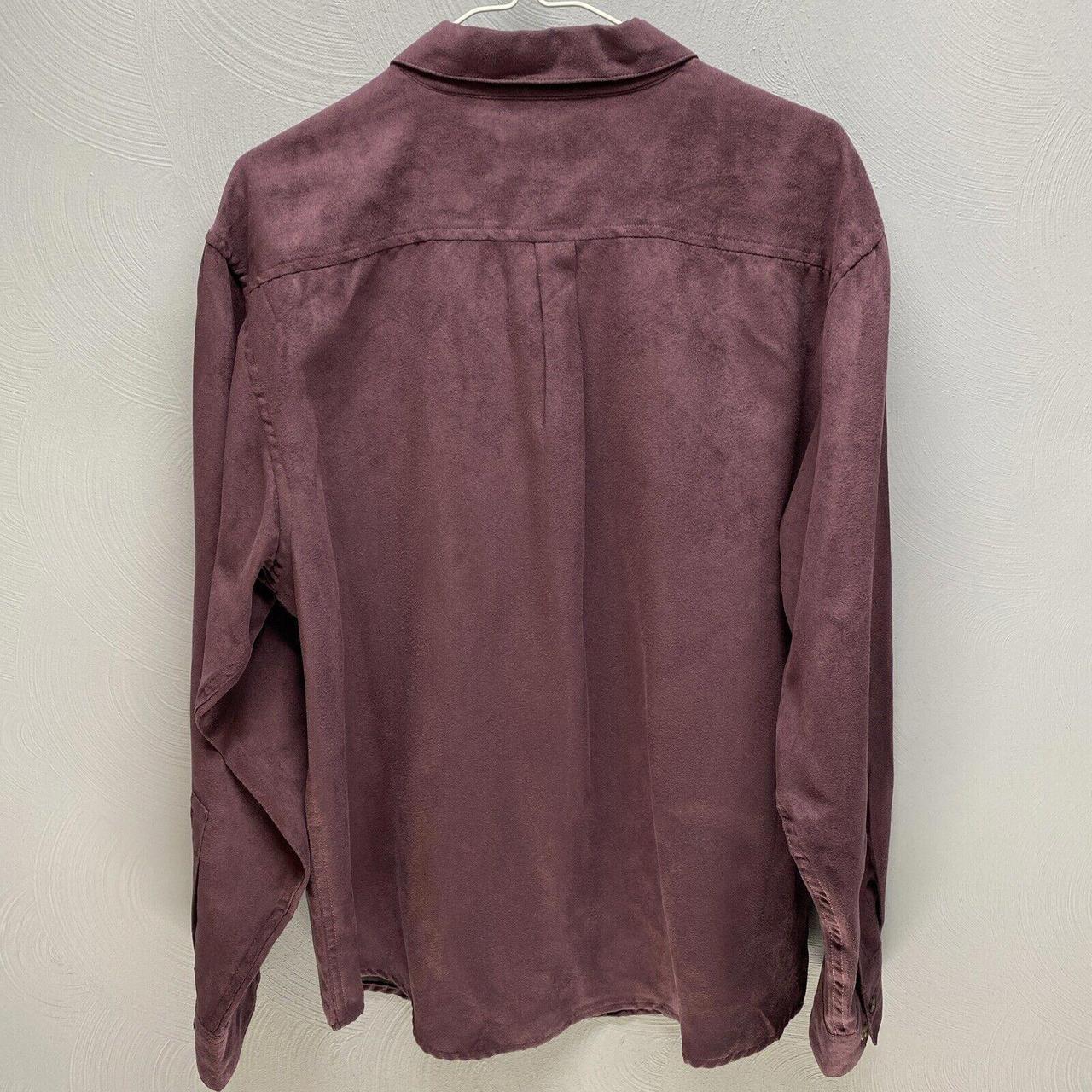 Basic Editions Men's Shirt - Purple - M – Basic E… - image 4