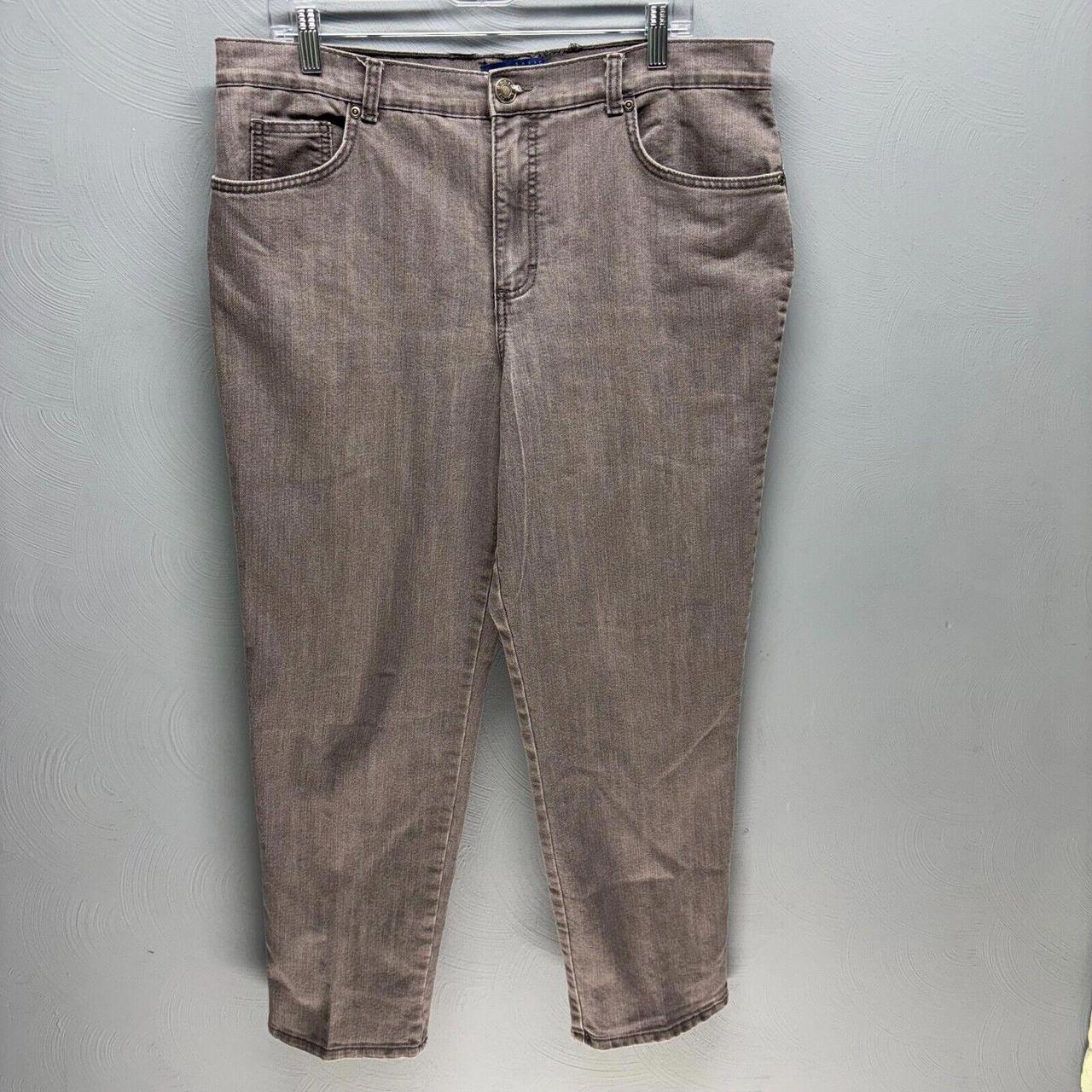 Basic Editions Women's Jeans - Grey - 16 – Basic … - image 1