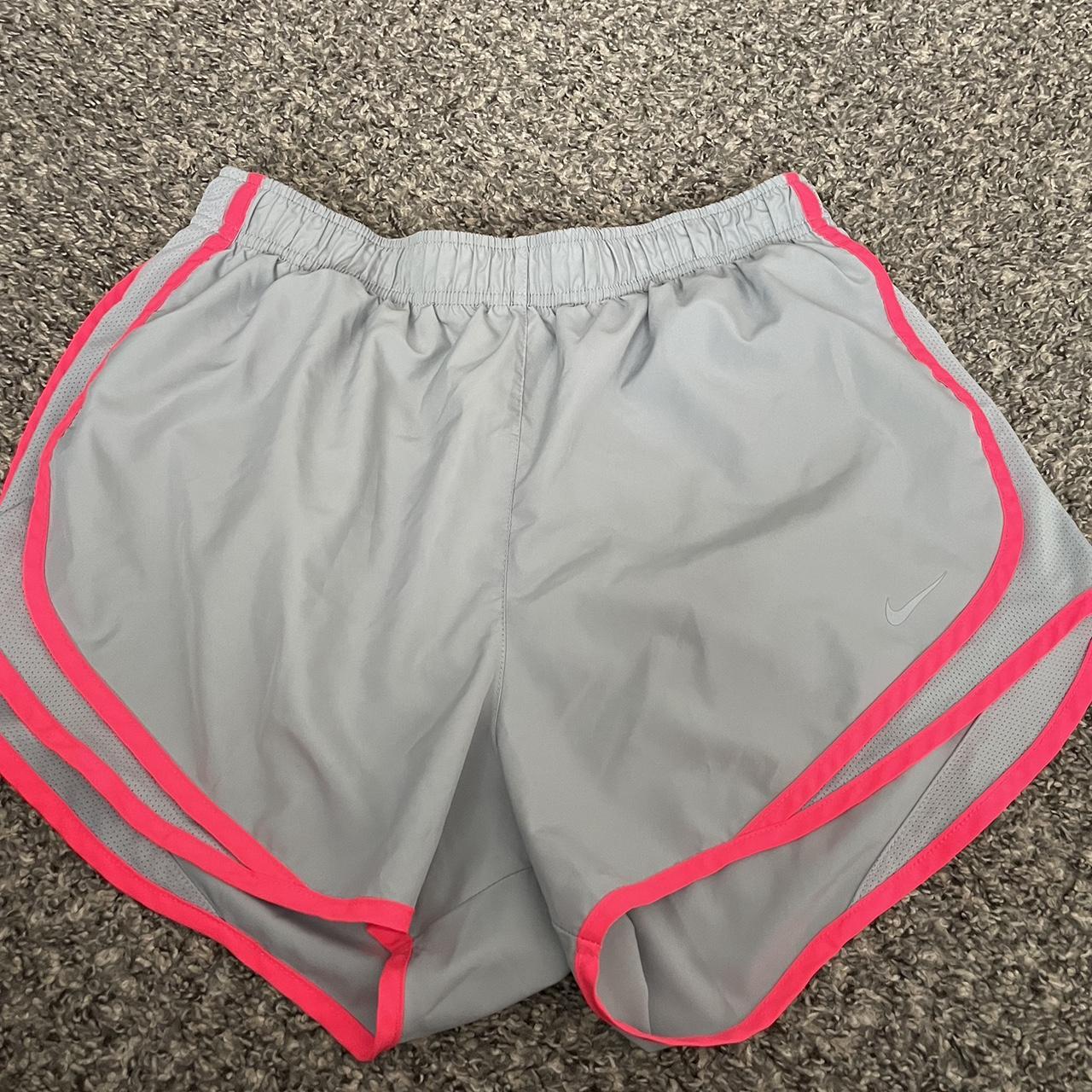 Grey and pink nike shorts best sale