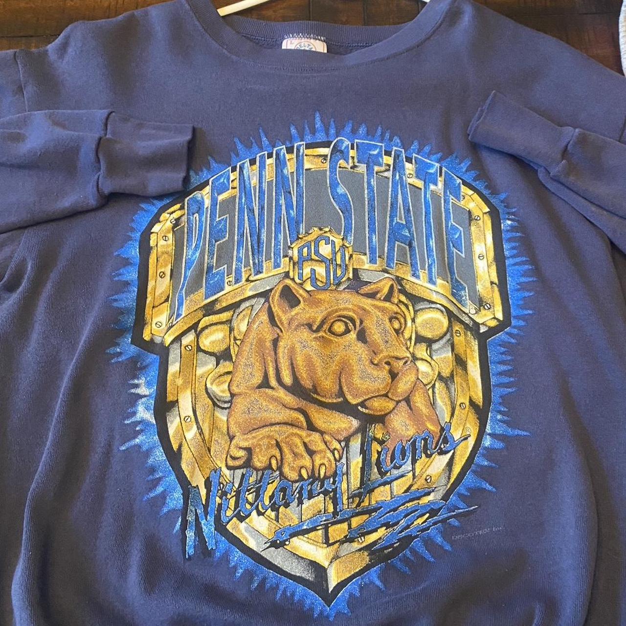 penn state crew neck nike