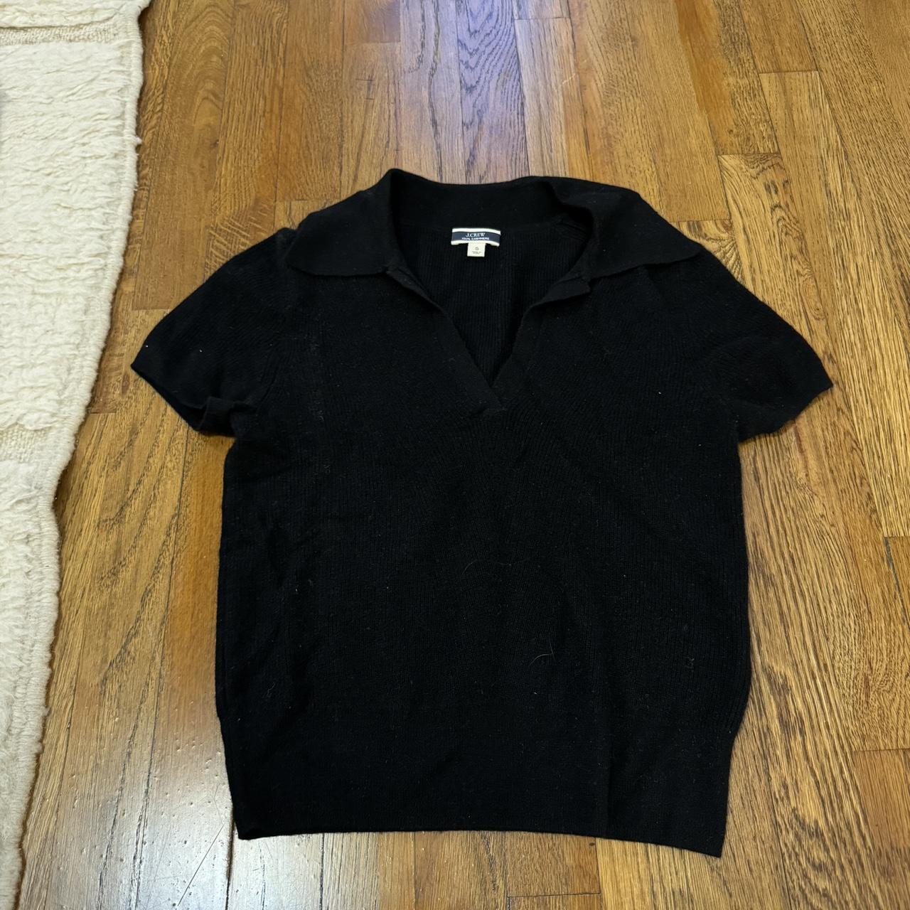 Jcrew cashmere polo Depop