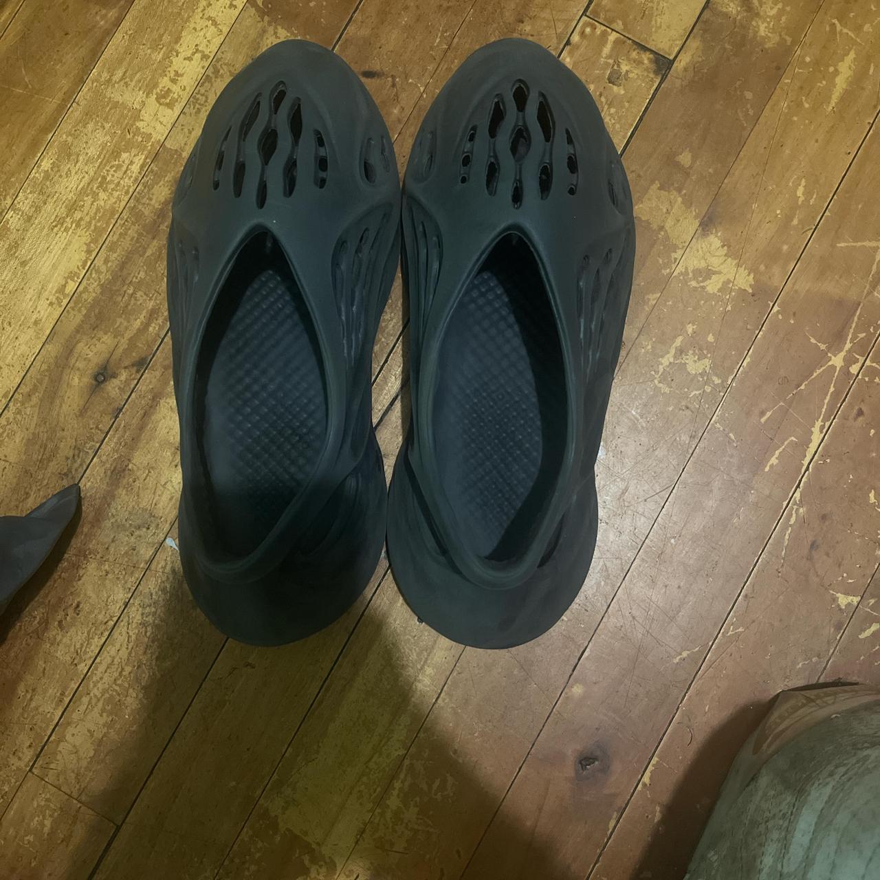 Crocs Men's Slides - Black - US 9 – Used slides B… - image 1