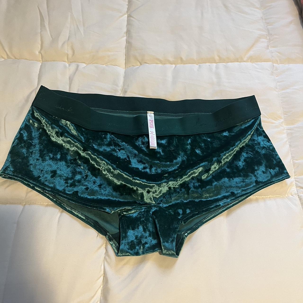 VS Pink velvet cheeky panties Never worn, tag was... - Depop