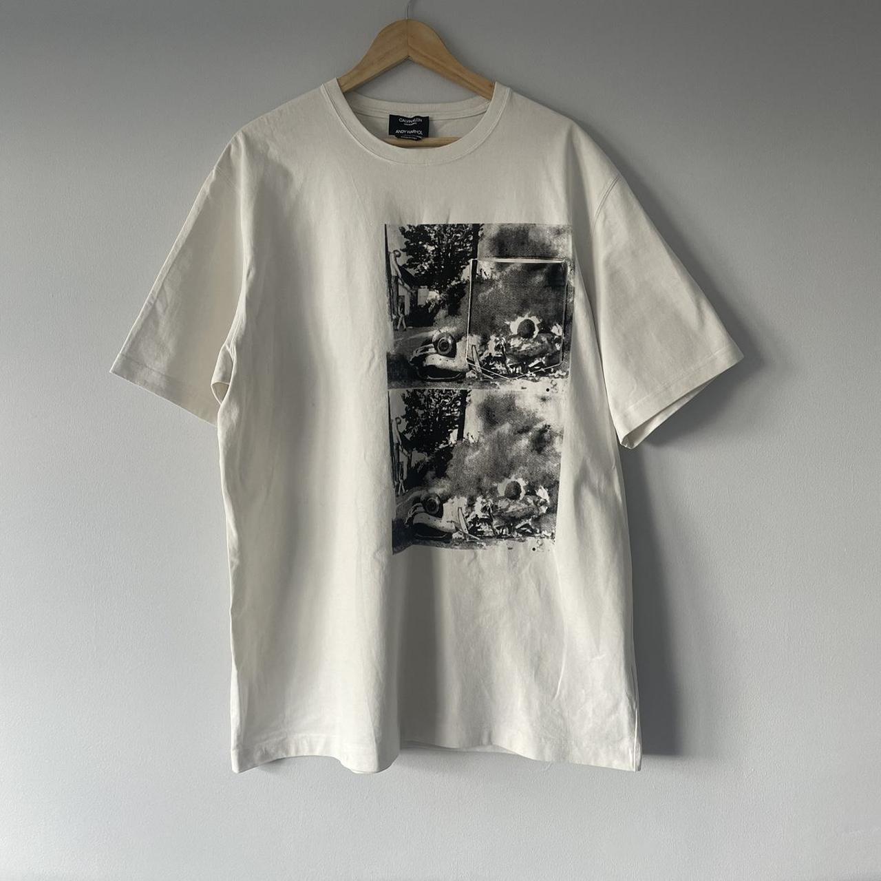 Calvin Klein 205w39nyc C Andy Warhol Car Crash Art | Depop