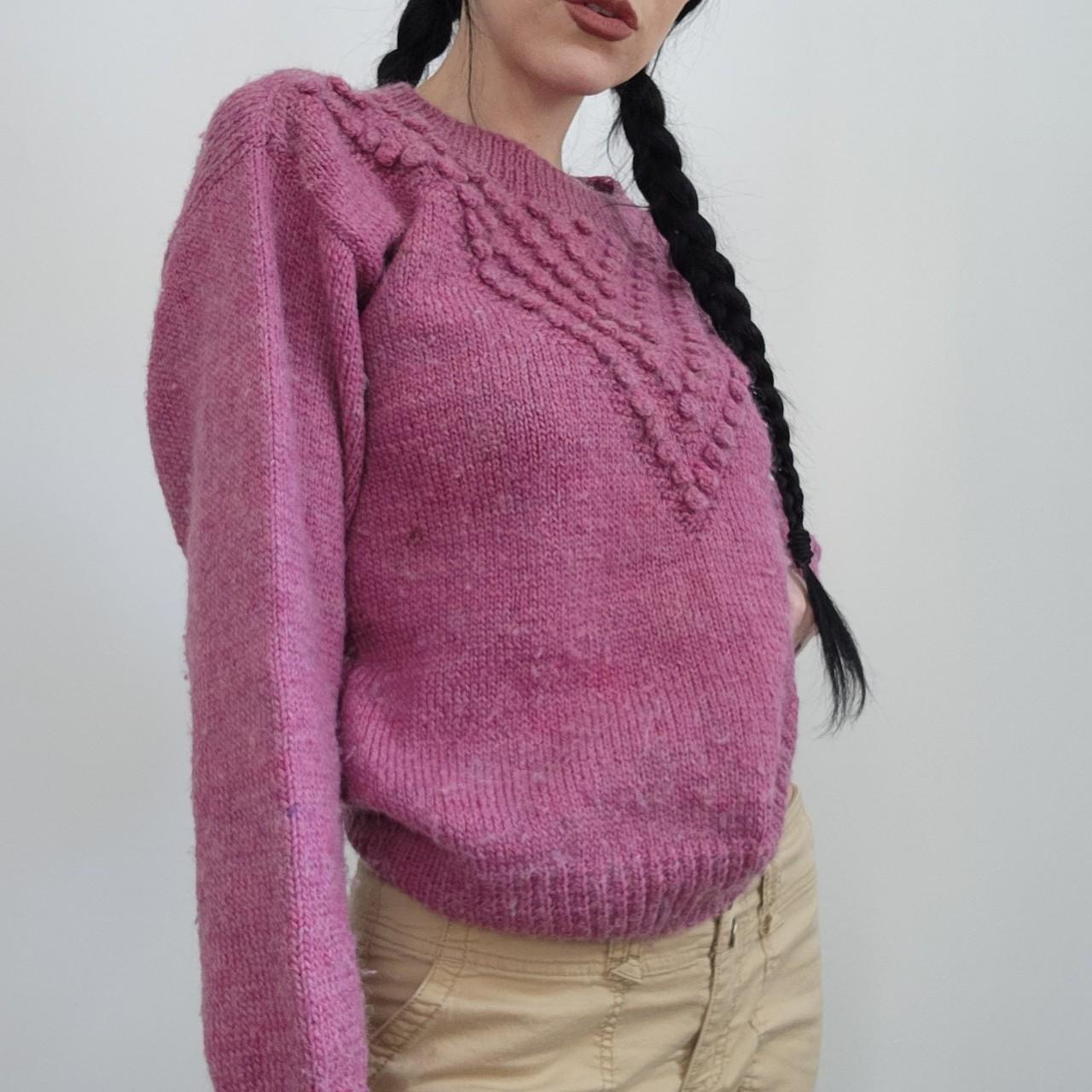 Women's Pink Jumper | Depop