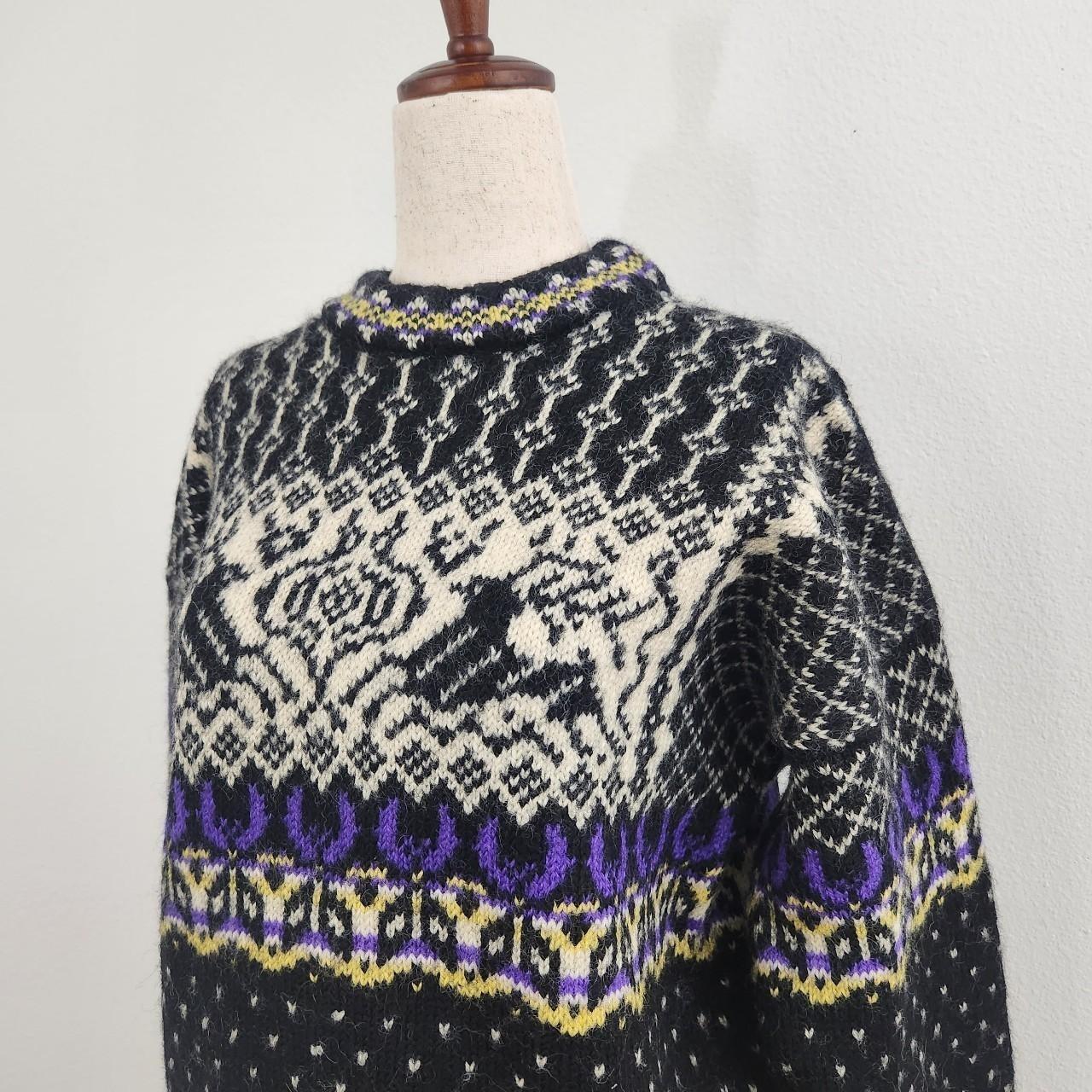 Vintage Dale of Norway Fair Isle Knit... - Depop