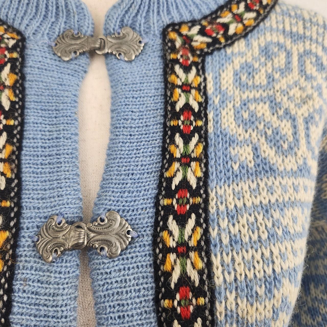 Vintage Norwegian Fairisle Sweater North Cape by... - Depop