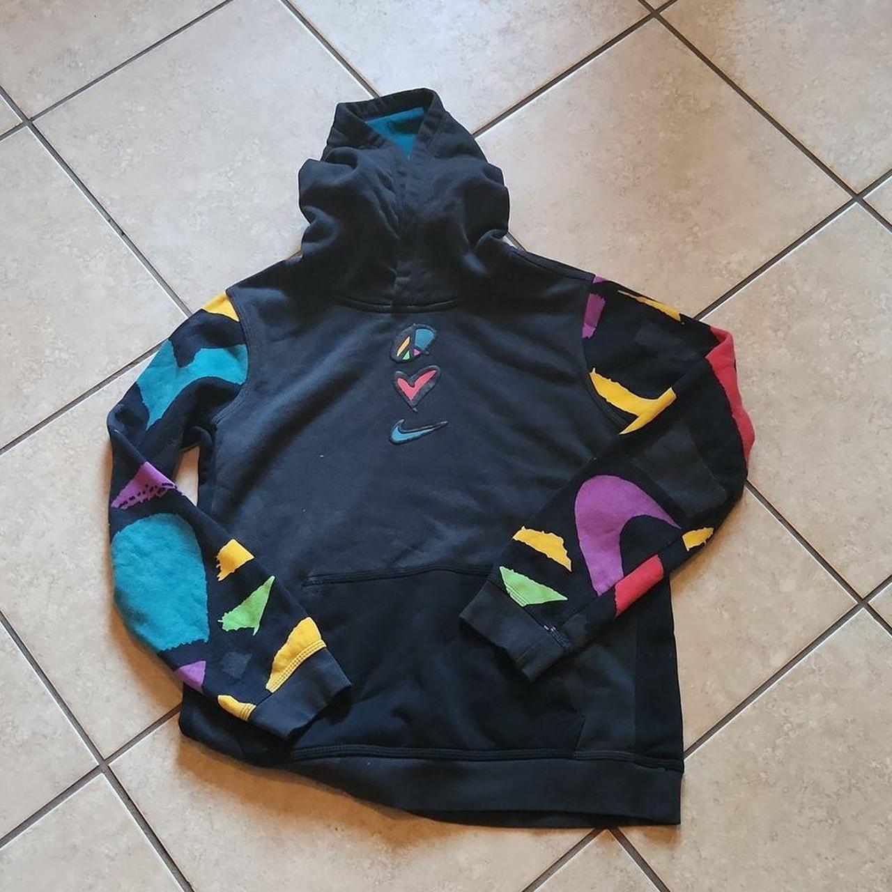 peace love nike hoodie