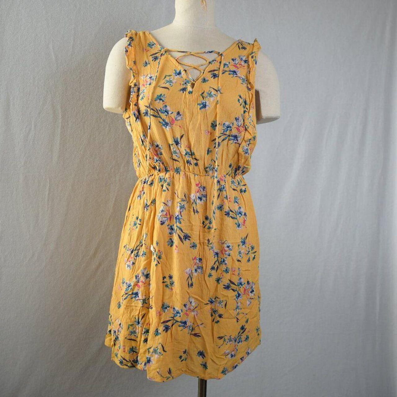 Maurices yellow dress best sale