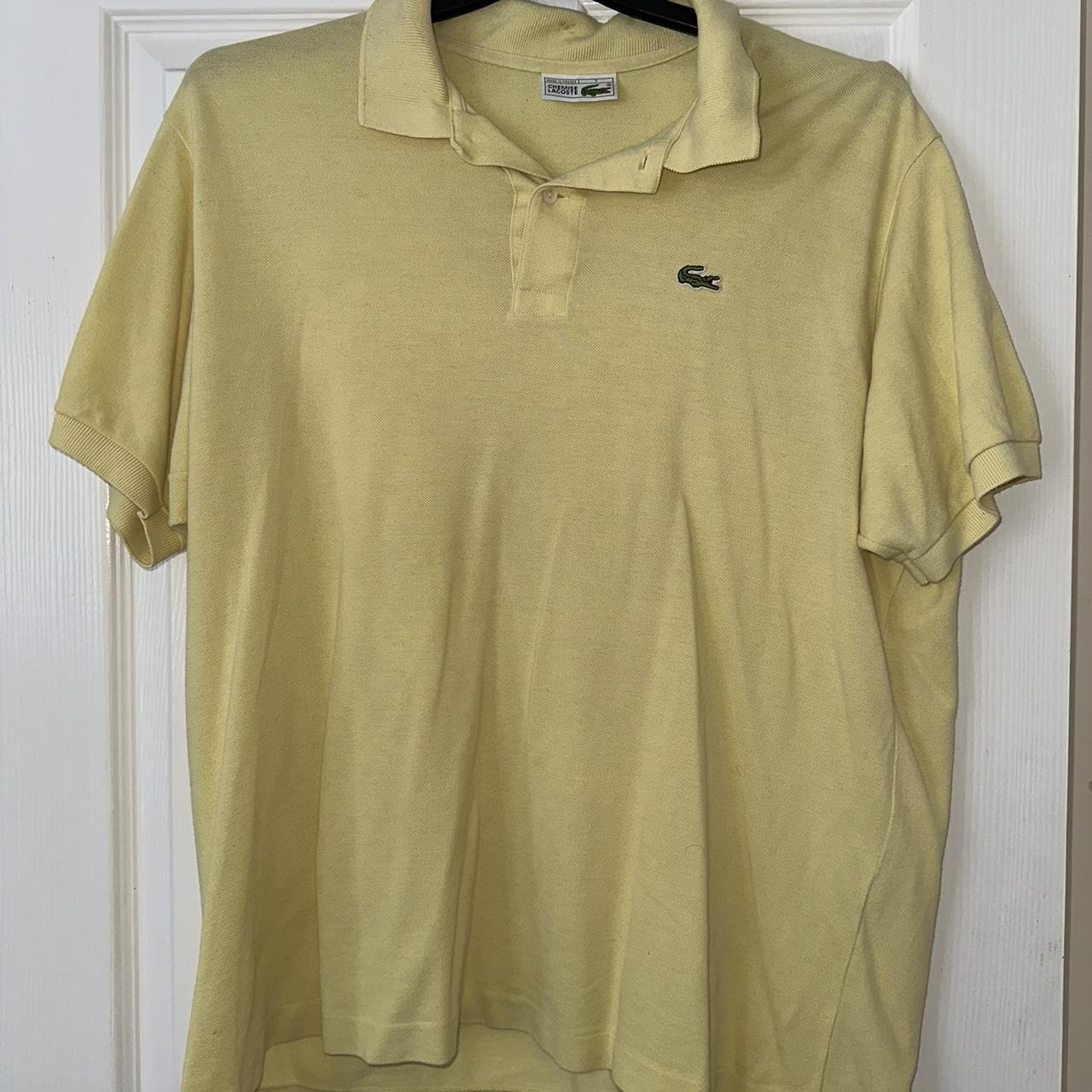 Lacoste Lemon Polo Shirt XXL lacoste poloshirt