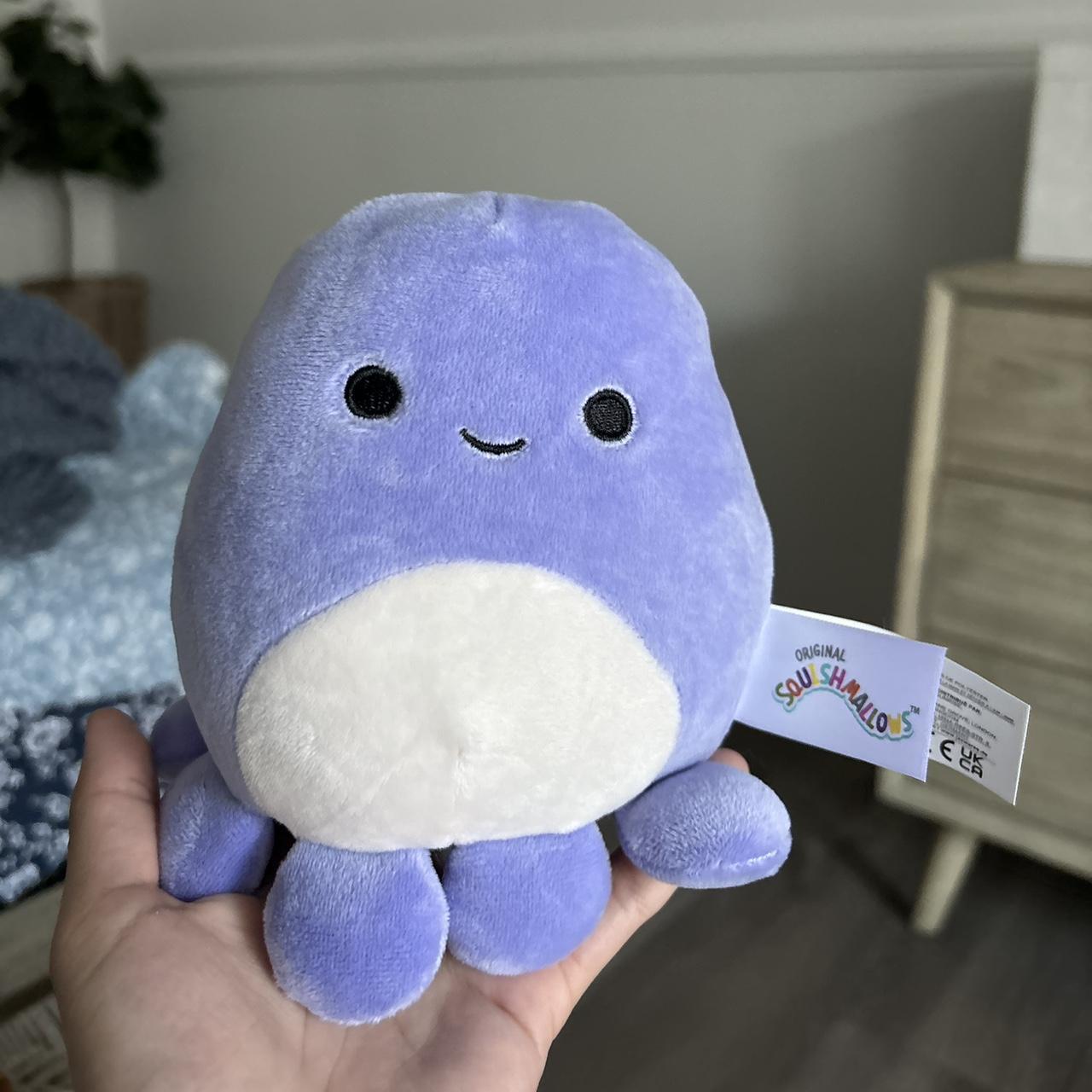 Purple and white octopus squish mallow #stuffedanimals