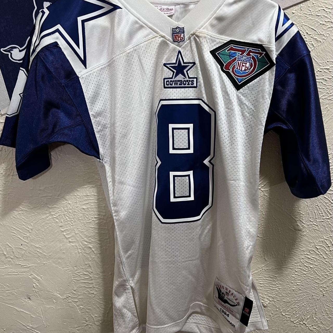 Troy Aikman Dallas Cowboys 1994 Jersey Used Once