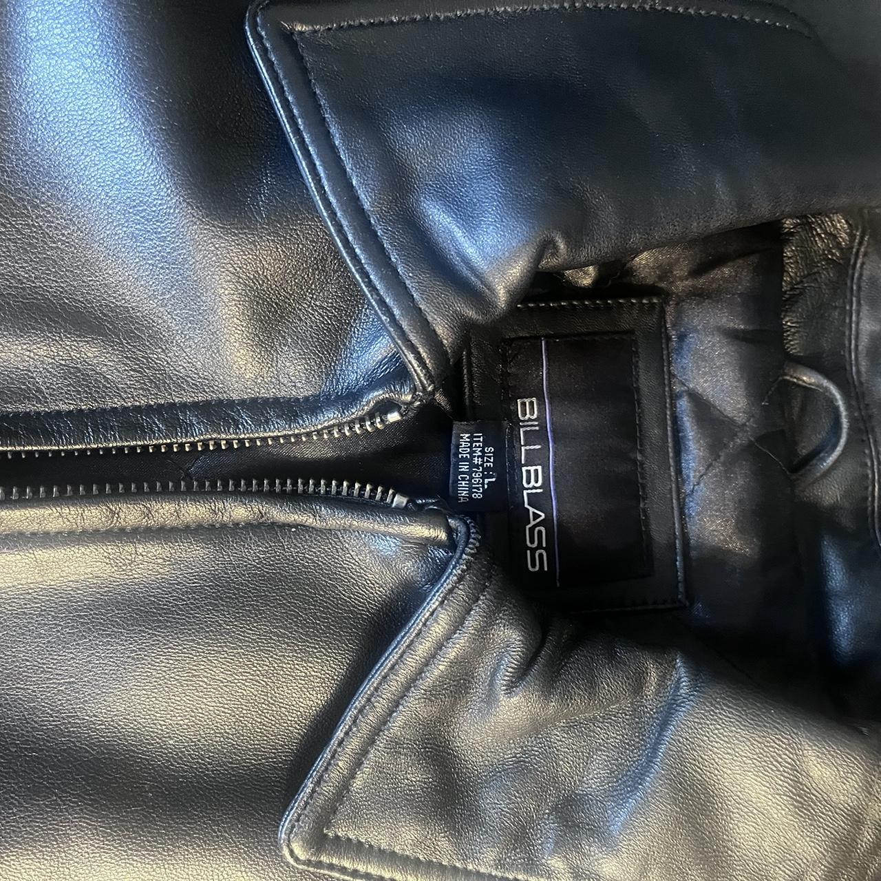 Vintage Bill Blass leather jacket. -Zipper intact | Depop