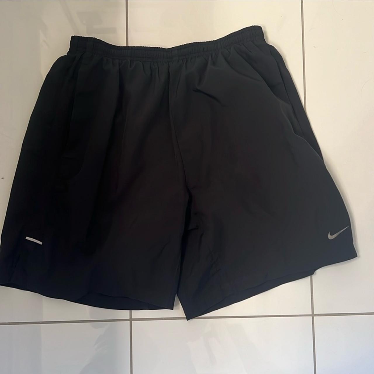 Medium bike black shorts - Depop