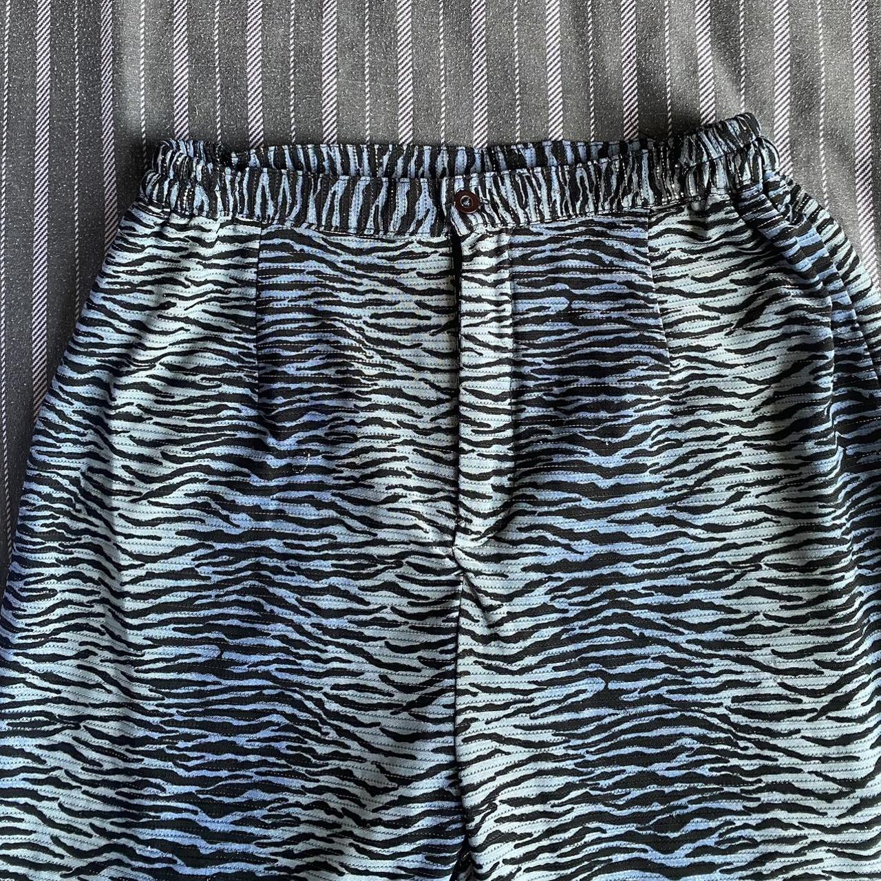 Amazing flared trousers, in soft jersey fabric,... - Depop