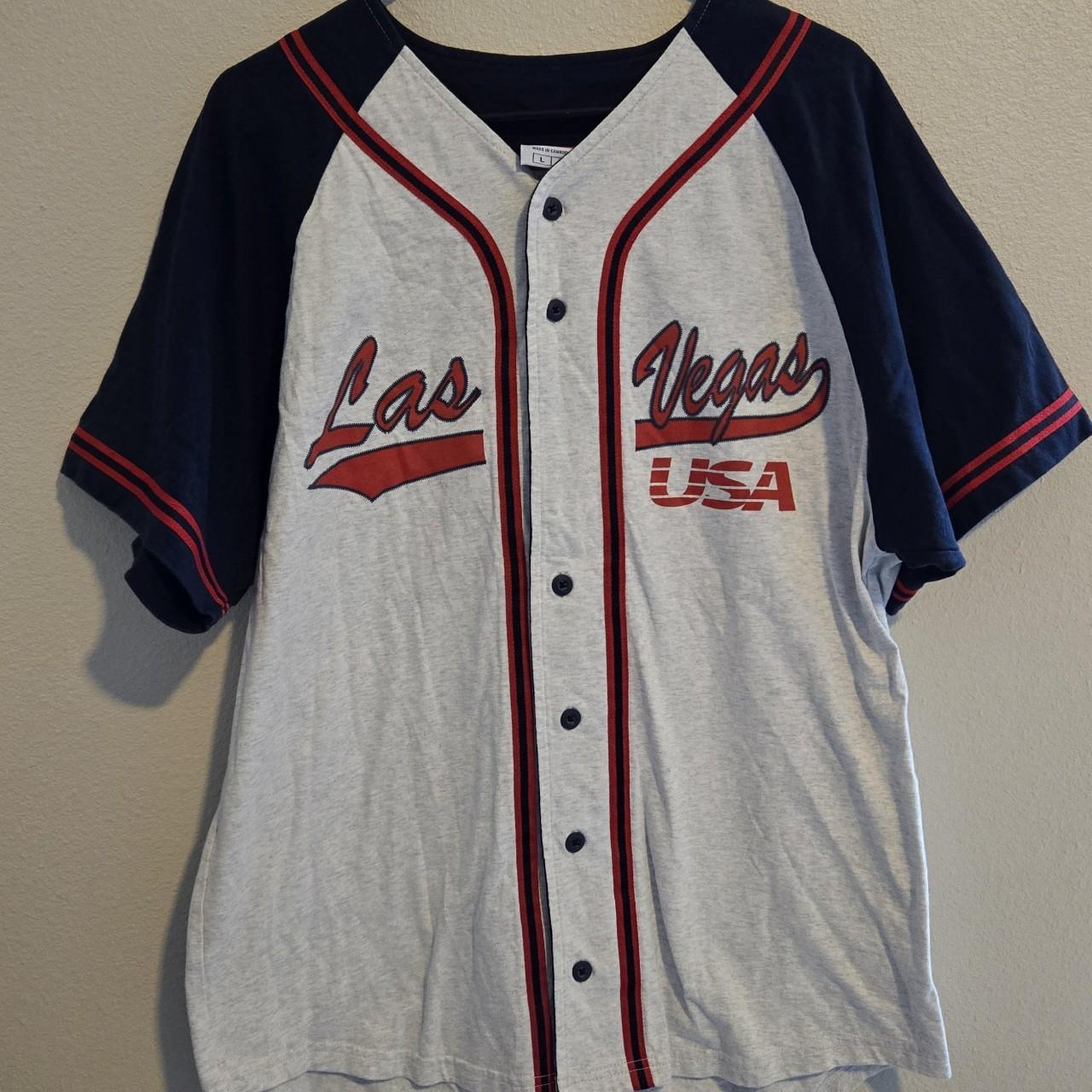 Las Vegas Champion Baseball Jerseys Large Champion Las Vegas