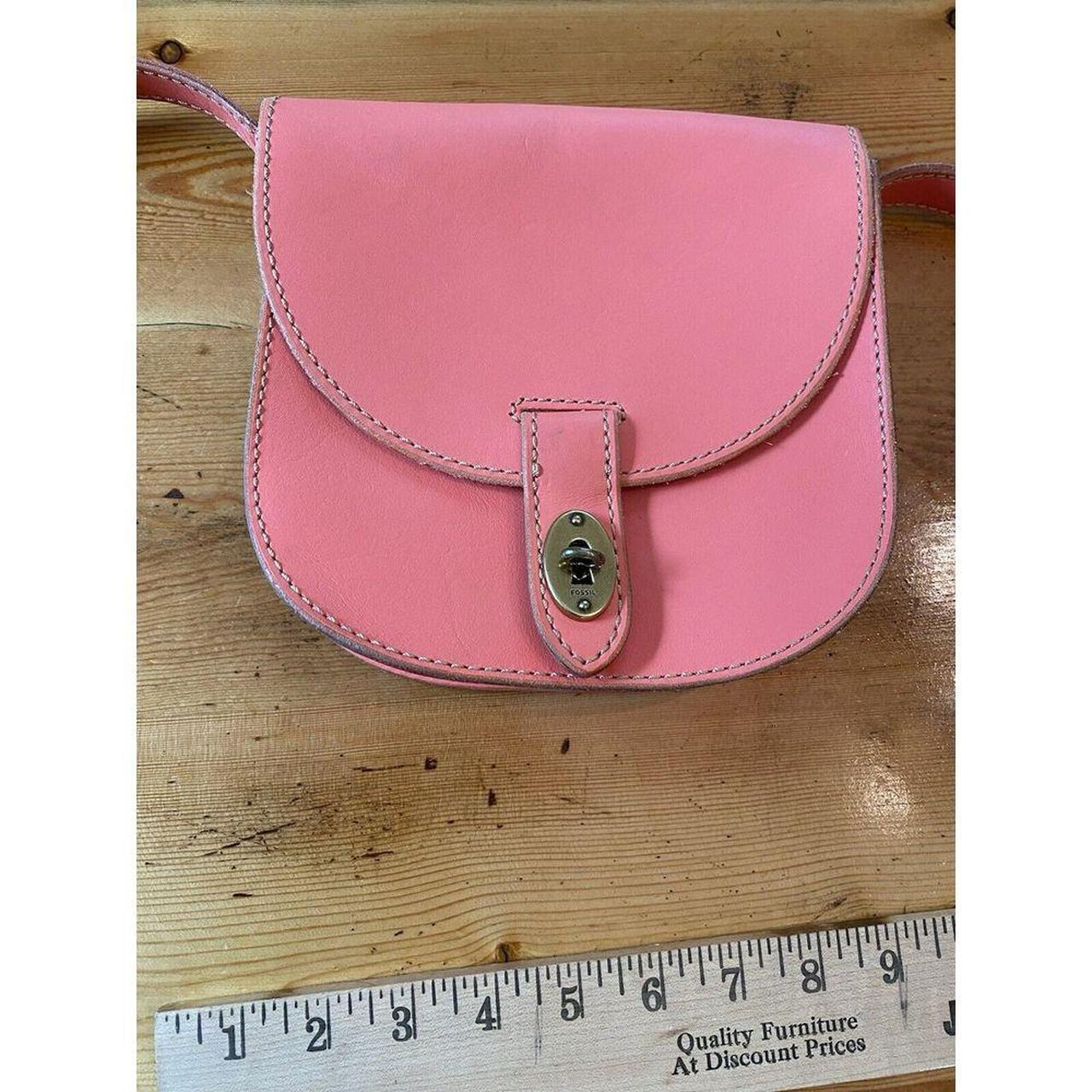 Fossil retailer Pink Coral Crossbody Purse