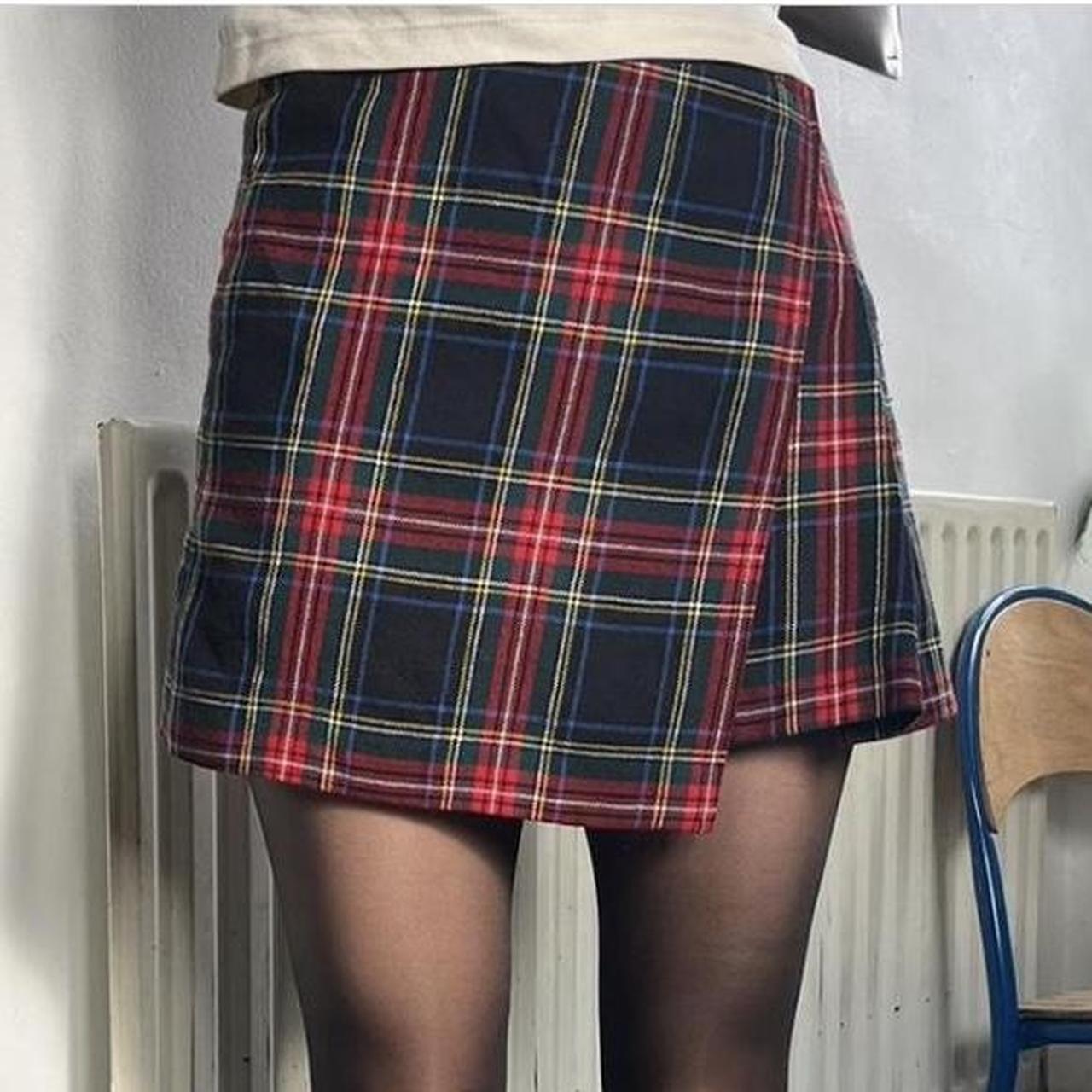 その他 Anna check long skirt size M Anna check long skirt size M
