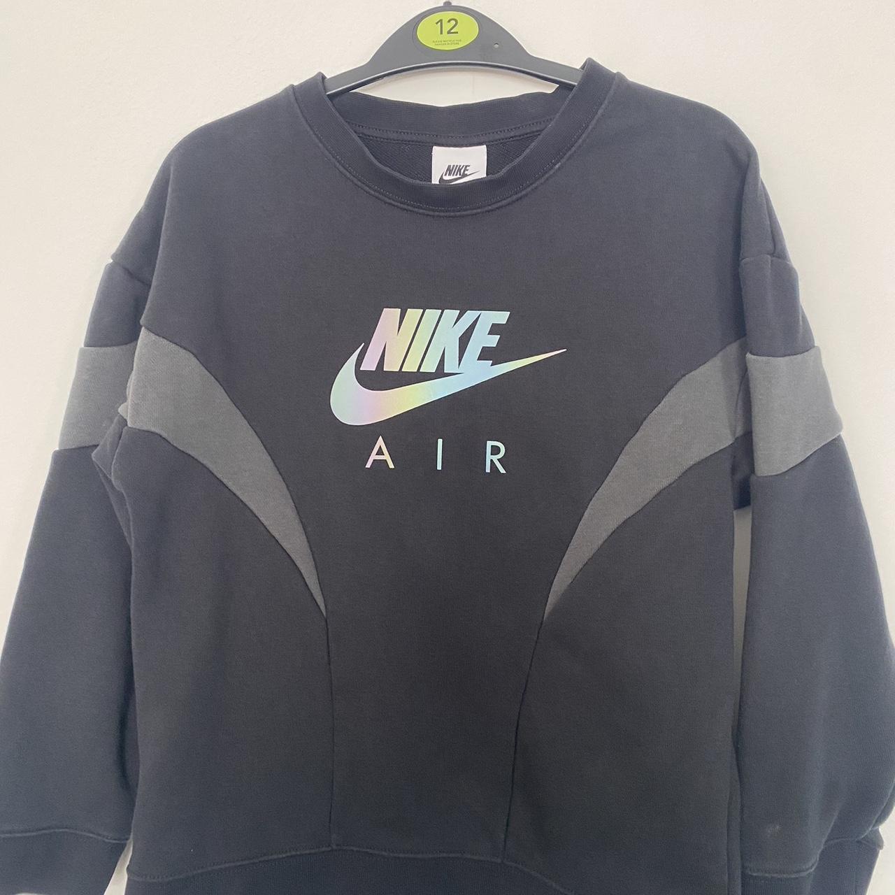 nike air grey sweater