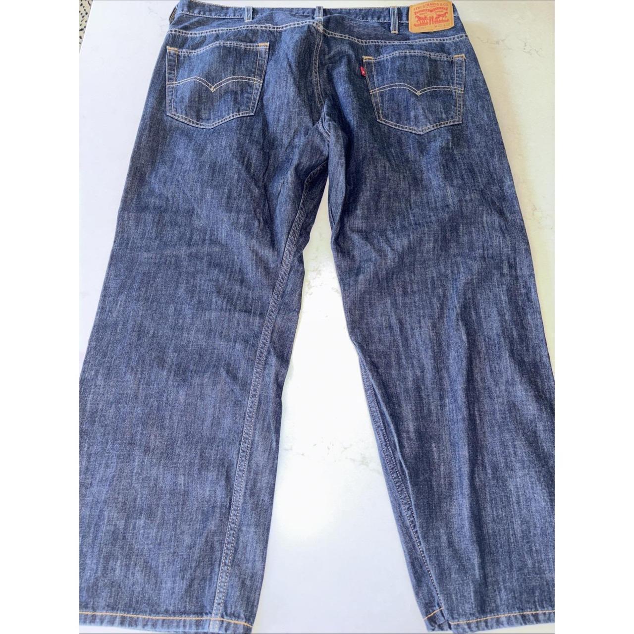 Levi's Men's Jeans - Blue - 42" – Mens Levi 569 B… - image 6