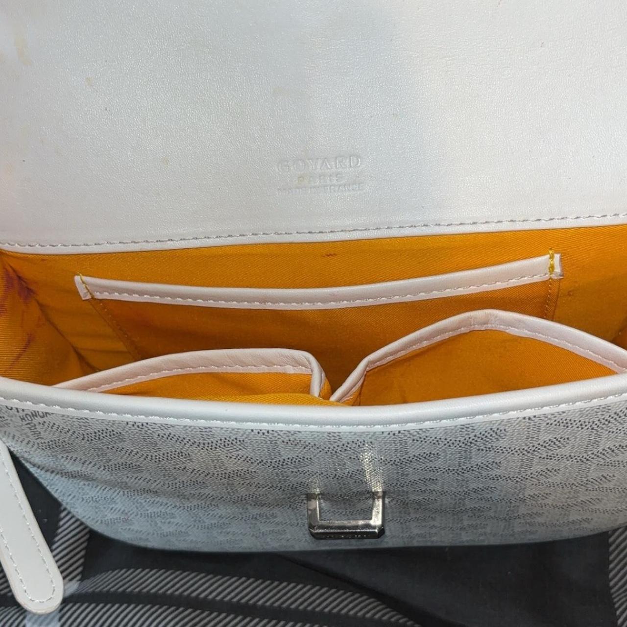 White goyard bag 7/10 condition a few marks easily | Depop White goyard bag 7/10 condition a few marks easily | Depop