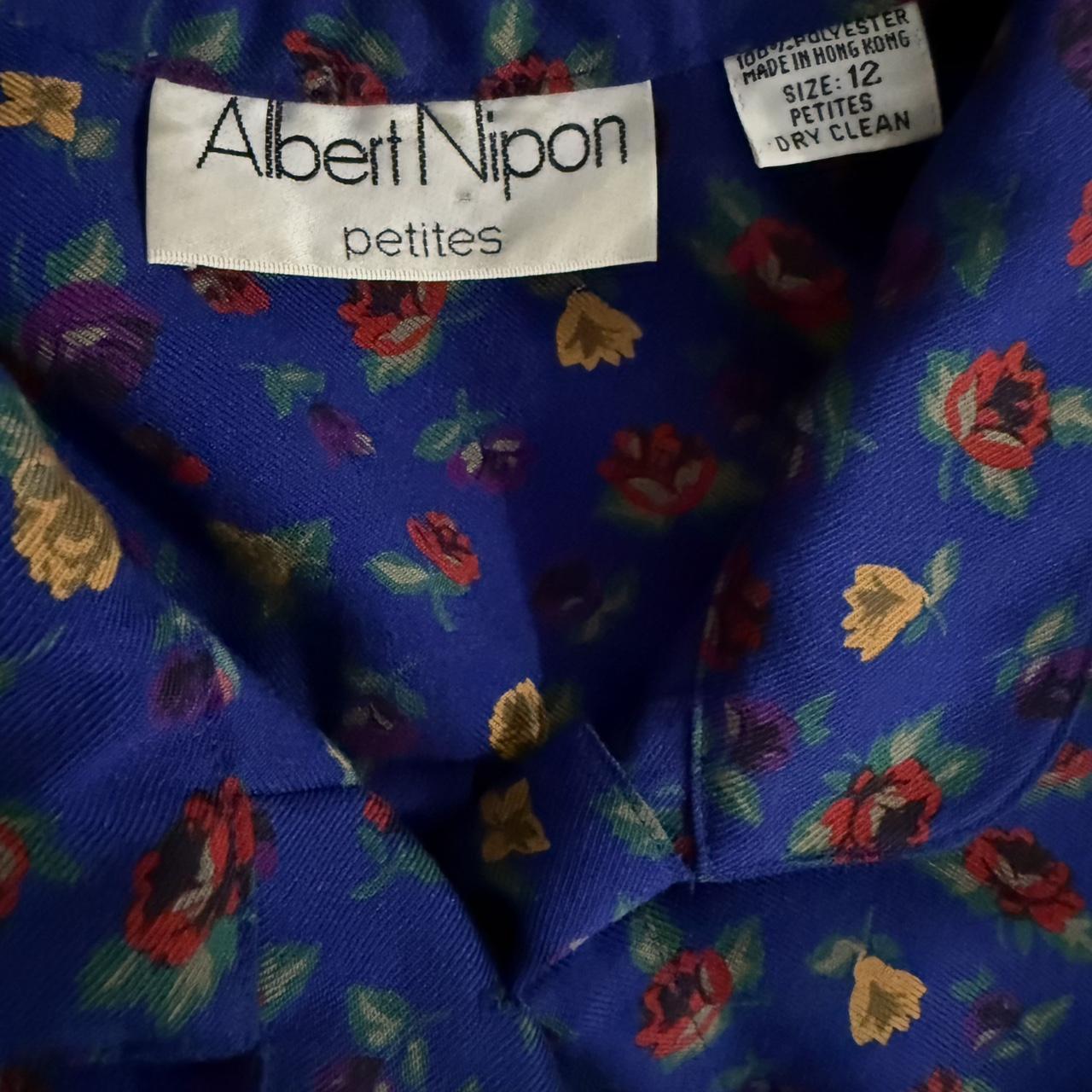 Albert Nipon Women's Dress - Blue/Multi - 12 – Vi… - image 7