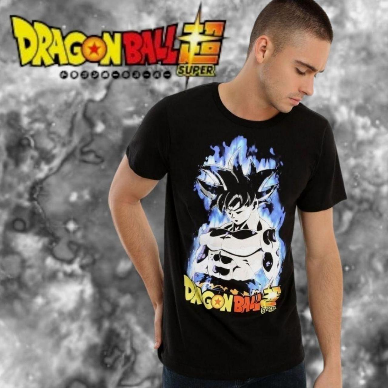 Hot Topic Men's Shirt Blue/Black XS – Unisex Dragon Ball Super