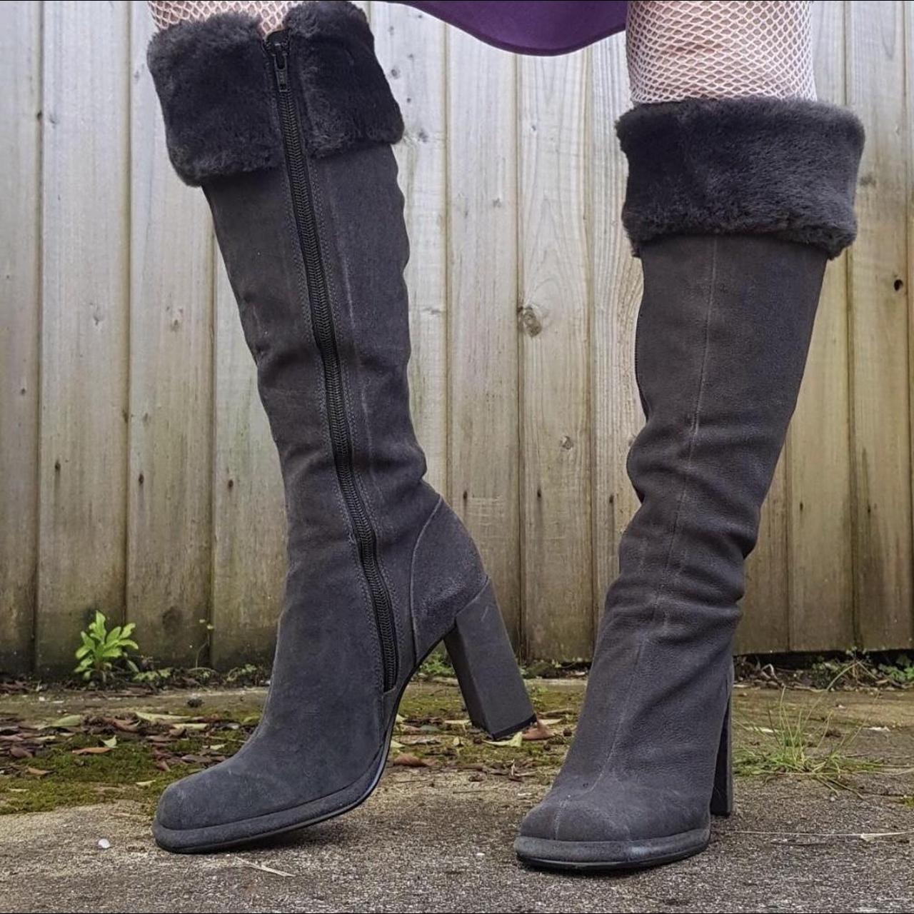 Cheap grey boots online