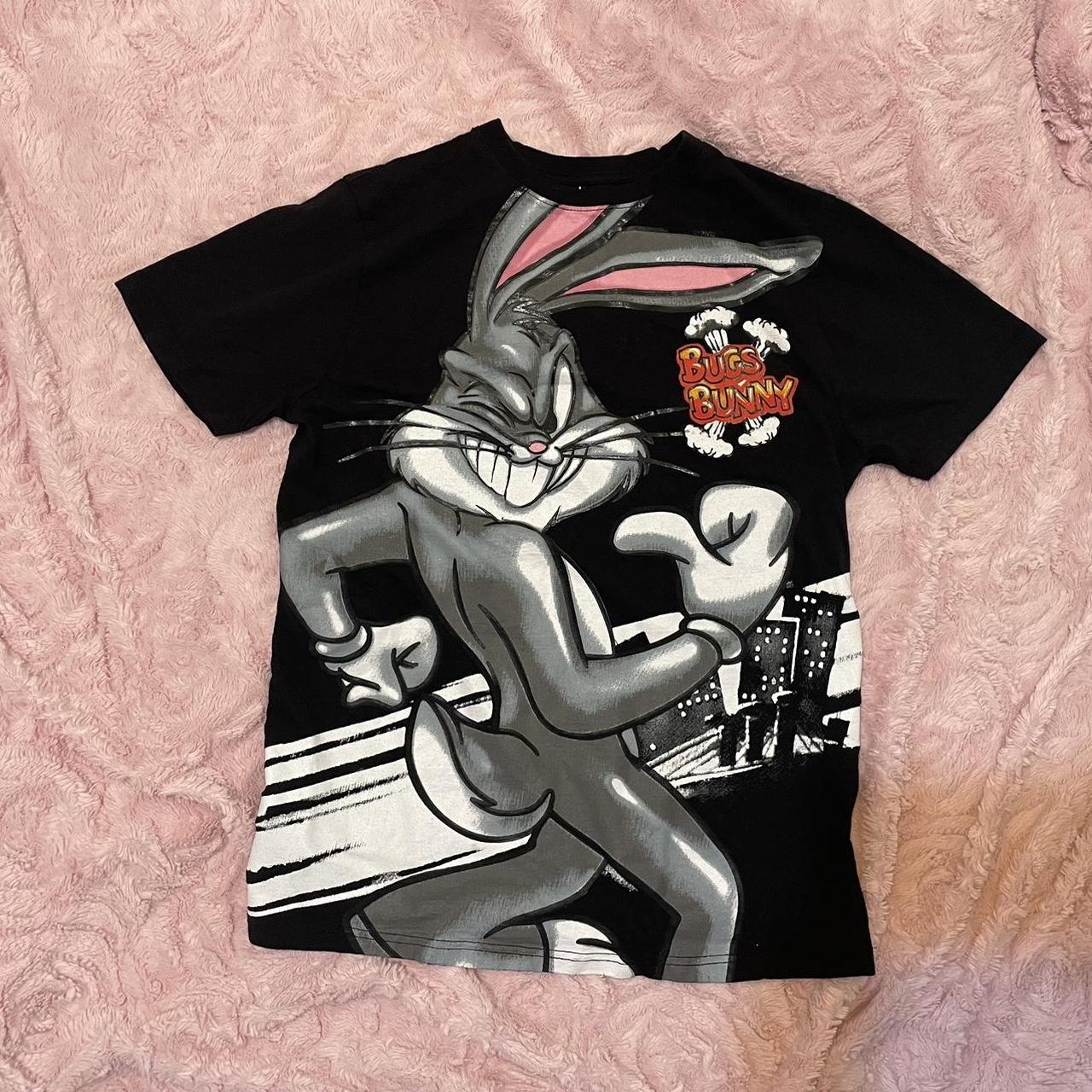 Looney Tunes 2024 Bugs Bunny Black Jeans & Shirt